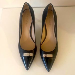 COACH BLACK PUMPS SIZE 10